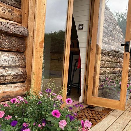 Delor - Bryntalch Glamping Pods Hotel Montgomery Buitenkant foto