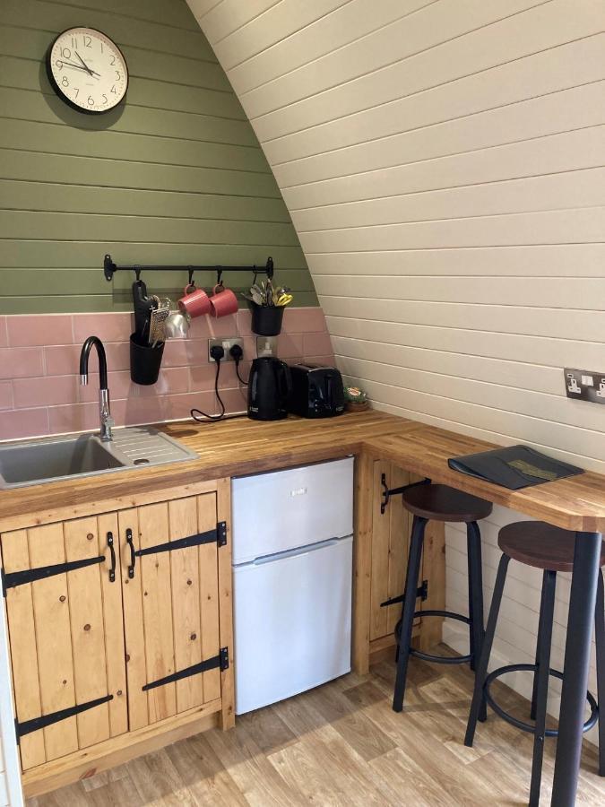 Delor - Bryntalch Glamping Pods Hotel Montgomery Buitenkant foto