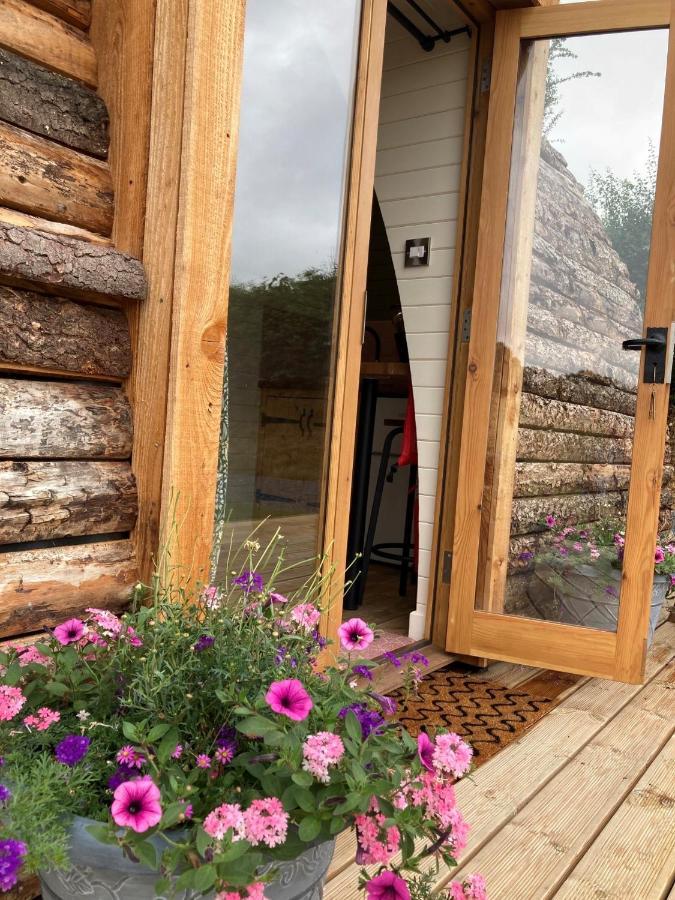Delor - Bryntalch Glamping Pods Hotel Montgomery Buitenkant foto