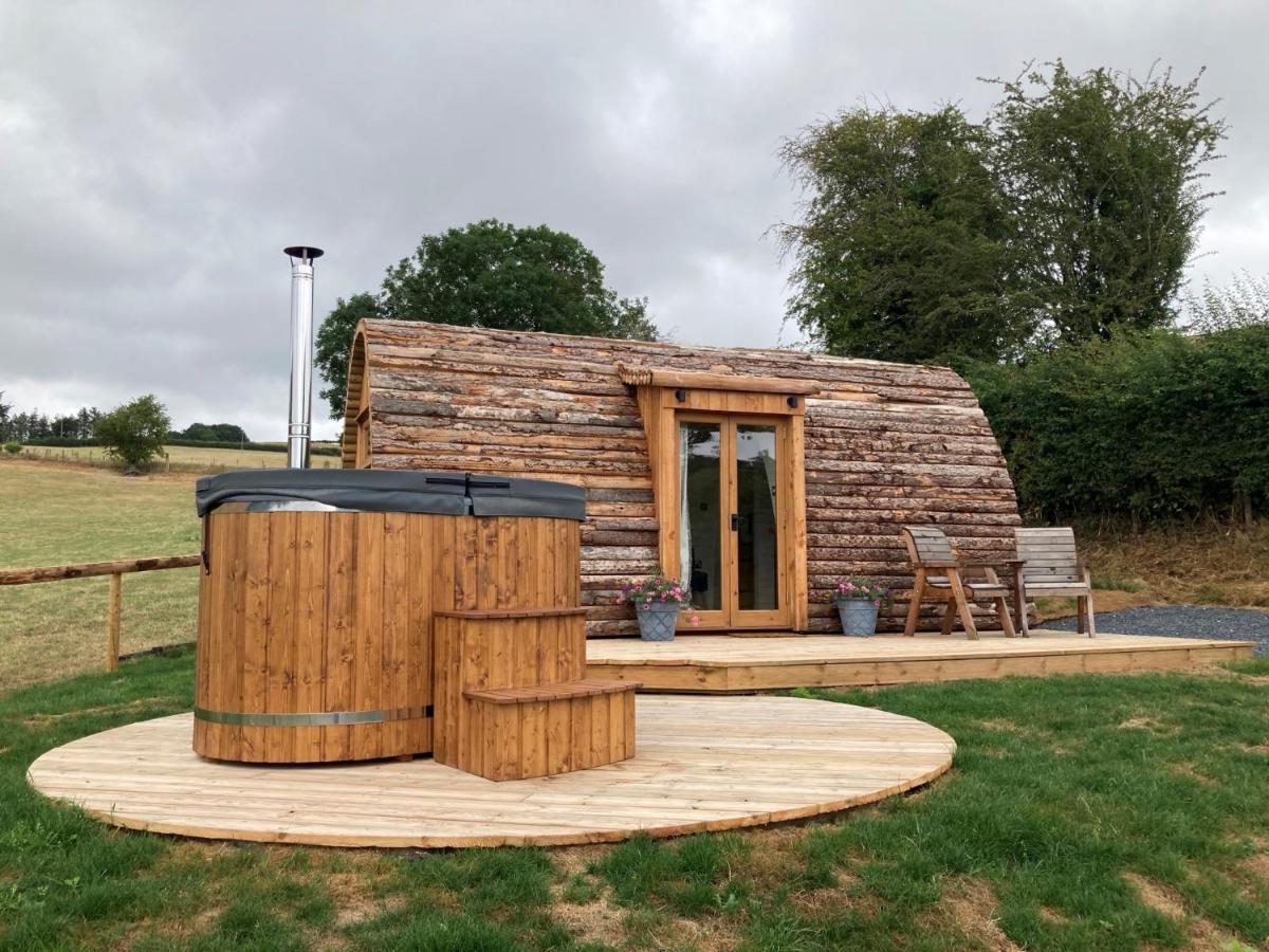 Delor - Bryntalch Glamping Pods Hotel Montgomery Buitenkant foto